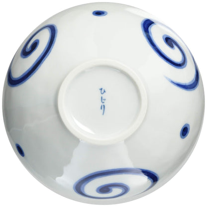 【made in japan】
Mino Ware Oval Bowl, Size Approx. 16x15cm, Microwave and Dishwasher Safe, Decorative Swirl Design, Model 133-61401. Perfect for Serving and Dining.