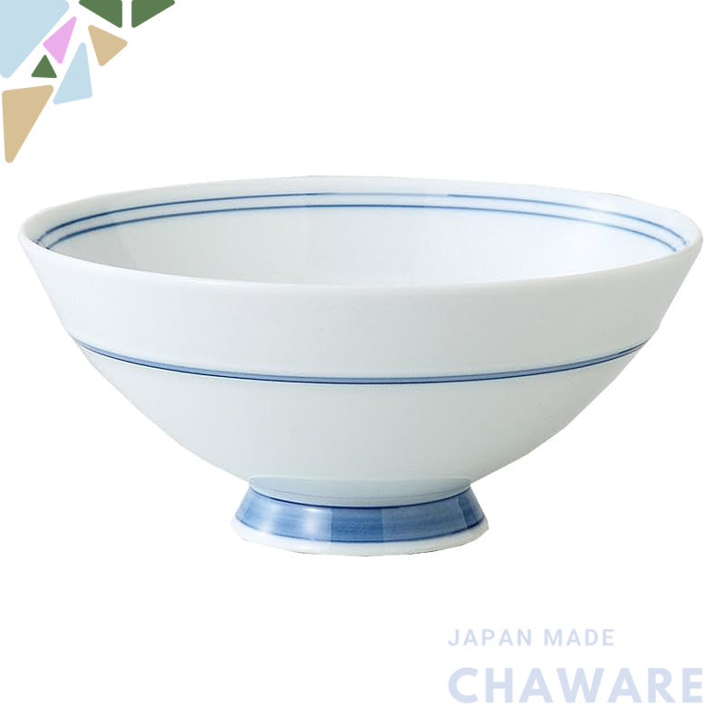 【made in japan】
Hasami Porcelain Yumemichi Extra Large Rice Bowl - Item No. 99265, Perfect for Serving or Home Decor, El