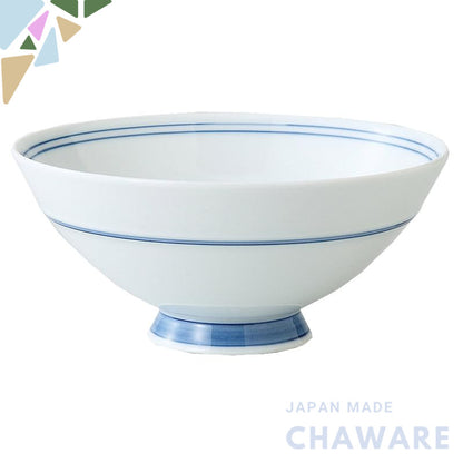 【made in japan】
Hasami Porcelain Yumemichi Extra Large Rice Bowl - Item No. 99265, Perfect for Serving or Home Decor, El