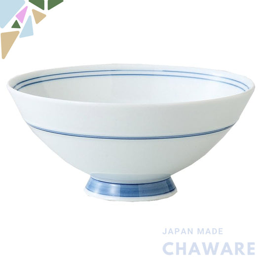 【made in japan】
Hasami Porcelain Yumemichi Extra Large Rice Bowl - Item No. 99265, Perfect for Serving or Home Decor, El