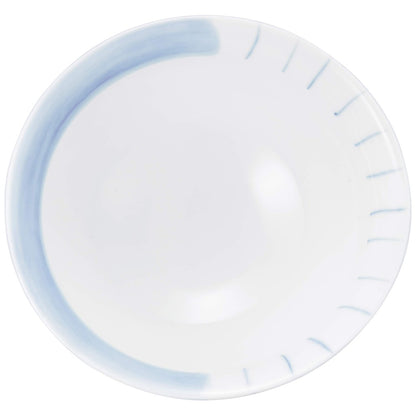 【made in japan】
Arita Porcelain Deep Striped Blue Rice Bowl Q-07, Perfect for Tea and Traditional Japanese Dining, Handmade Quality 204241
