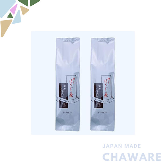 Ippodo Tea Premium Hojicha 100g Bag x 2 | Roasted Green Tea, Japanese Tea, Kyoto Loose Leaf Tea