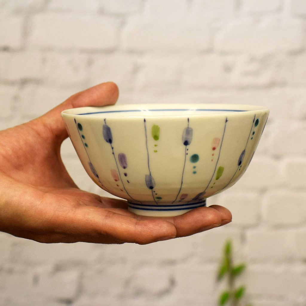 【made in japan】
Stylish Pair of Rice Bowls by Wazakura - Kutani Ceramics, Premium Quality Japanese Tableware, Perfect Wedding Gift, Celebrating Special Occasions like Milestone Birthdays, Made in Japan