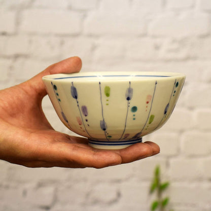 【made in japan】
Stylish Pair of Rice Bowls by Wazakura - Kutani Ceramics, Premium Quality Japanese Tableware, Perfect Wedding Gift, Celebrating Special Occasions like Milestone Birthdays, Made in Japan