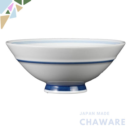 【made in japan】
Hasami Porcelain Yumeji Rice Bowl (Medium) in Blue - Product Code 99267, Perfect for Daily Use and Styli