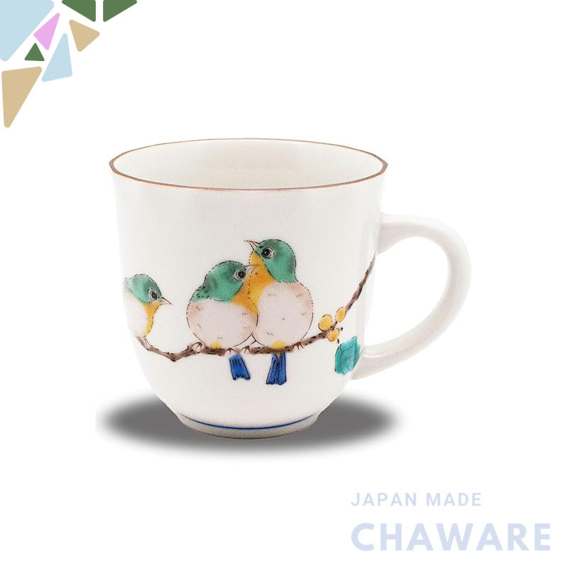 Stylish Kutani Ceramic Mug from Waza no Kura – Premium Quality, Elegant Design, Perfect for Gifts and Birthday Presents,