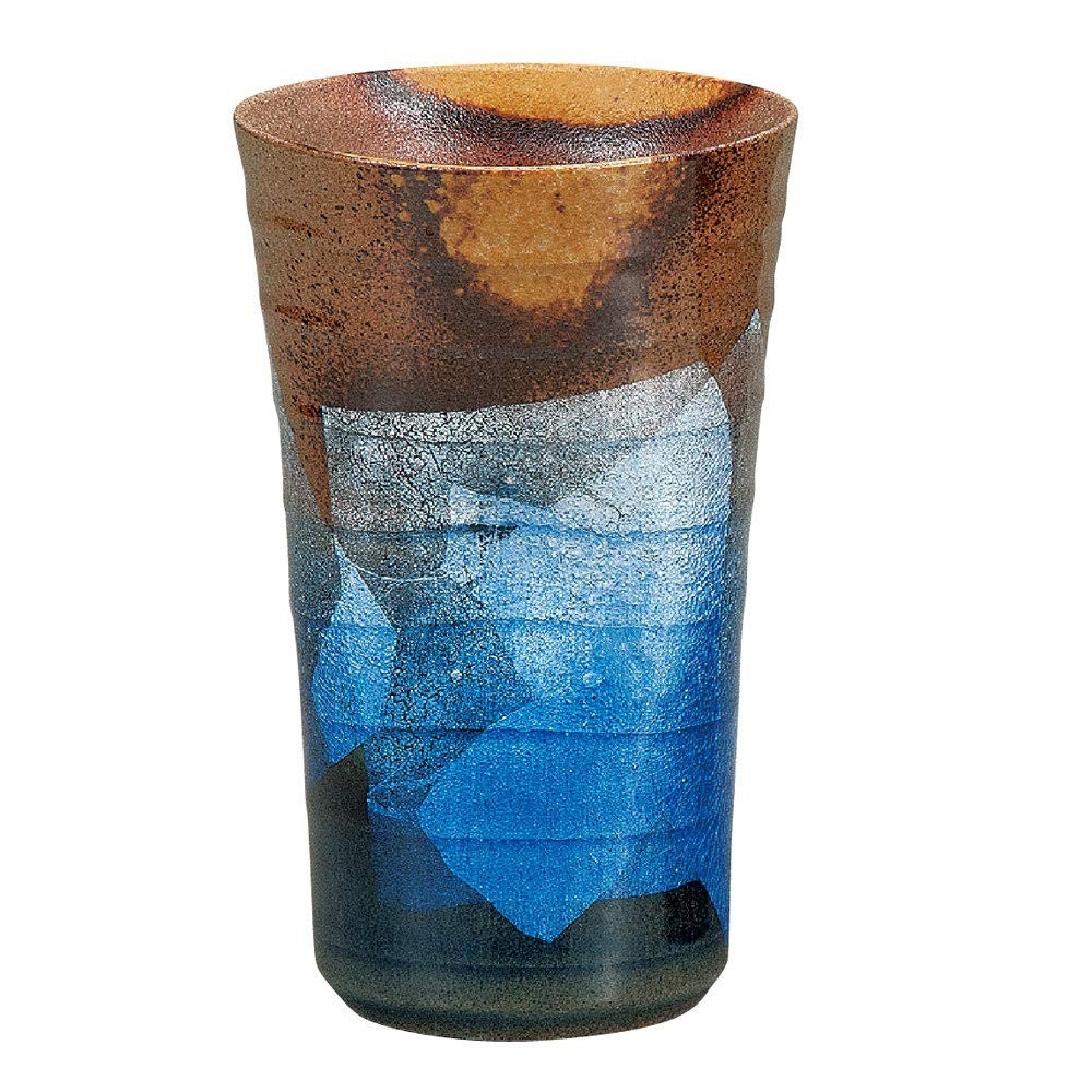 【made in japan】
Kutani Porcelain Pair of Beer Glasses with Silver Decoration, Stylish Japanese Drinkware, Elegant Tableware, Made in Japan