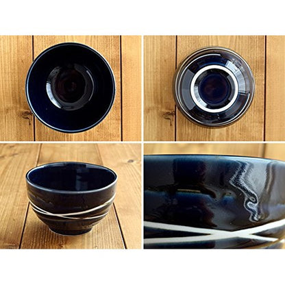 【made in japan】
East Tableware Rasen Minoruba Donburi Bowl - Versatile Tea Bowl, Soup Bowl, and Salad Bowl, Perfect for Serving Your Favorite Dishes, Stylish and Functional Design.