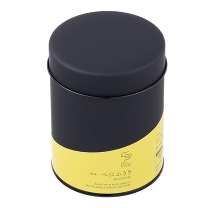 CHABAKKA TEA PARKS Powdered Sencha Benifuki 50g - Ushino Powdered Green Tea in Can