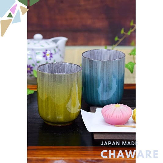 【made in japan】
Elegant Set of Japanese Kutani Ware Tea Cups - Stylish Pair of Ceramic Tea Bowls for Couples, Handcrafte