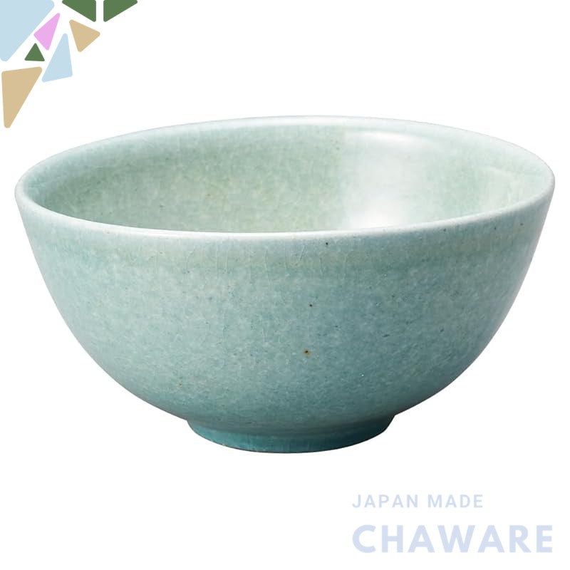 【made in japan】
Marui Seito Shigaraki-Yaki Hechimon Rice Bowl, Blue Glossy finish, Diameter 12cm, Perfect for Serving Ri