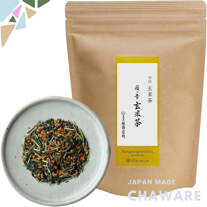 Gion Tsujiri Kyoto Genmaicha Kyo No Ne Genmaicha Tea Leaves 200g 【Gift Present Souvenir】