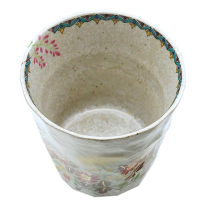 【made in japan】
Kitayama-do Original Kutani Ware Rock Glass with Autumn Grass Design - Exquisite Japanese Craftsmanship. Perfect for Your Tableware Collection!