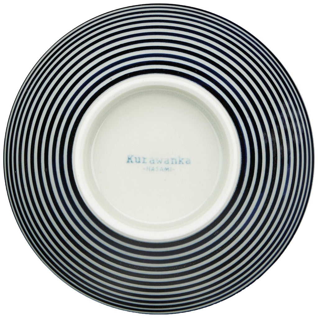 【made in japan】
Hasami Ware Wayangama Kurawanka Rice Bowl with Blue Horse Design - Traditional Japanese Pottery for Everyday Use and Decorative Display