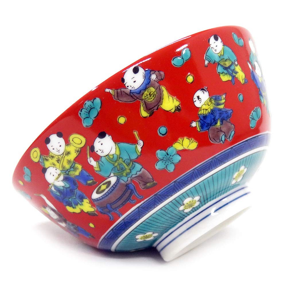 【made in japan】
Waza no Kura Small-Size Kutani Ceramic Rice Bowl - Stylish Tableware for Japanese Cuisine, Perfect Gift for Birthdays and Special Occasions.