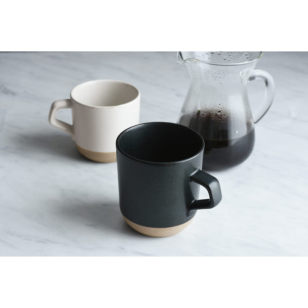 KINTO CLK-151 Wide Mug 400ml Pink, Microwave and Dishwasher Safe, 29583