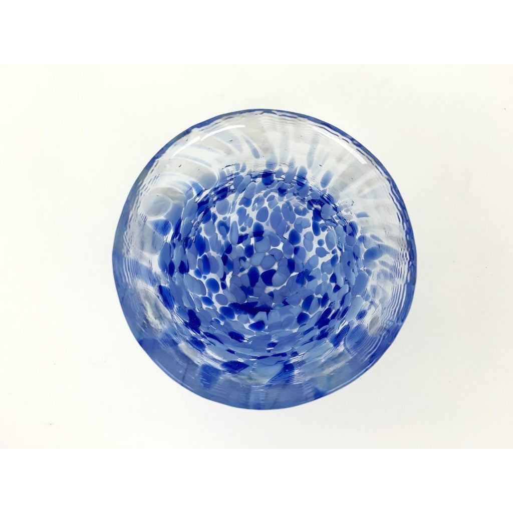 ADERIA Tsugaru Glass Sake Cup Iwaki Shimizu B-3 50ml Made in Japan Gift Box Included Ochoko GuinomI Sake Glass Cold Sake Choko Sakeware Stylish Gift for Women Mother's Day Father's Day Couples Men Housewarming Wedding Courtesy Visit Small Retirement Prese