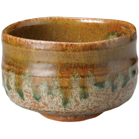 Japanese Matcha Bowl - Traditional Tea Ceremony Chawan - Mashiko Pottery - Mino Ware - Handmade in Japan - Ideal for Tea