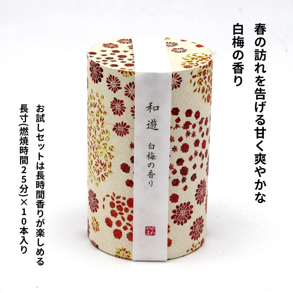 Japanese Starter Incense Set — 6 Elegant Scents, 60 Sticks