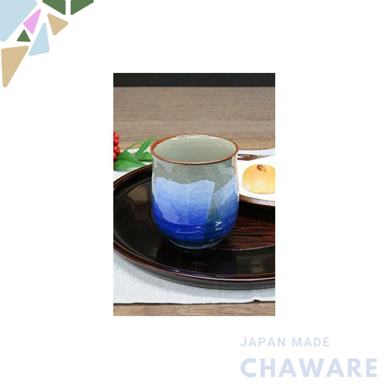 Kutani Ware Tea Cup with Silver Decoration AK3-0642