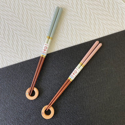 Yamaka Lacquerware Store Pair Gift Set Chopsticks and Chopstick Rest Champagne Pair Wedding Celebration Wedding Gift Return Commemorative Item Stylish Wooden Chopsticks