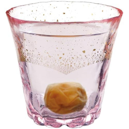 【made in japan】
Tokai Sasaki Glass Wa Glass On Fuji Sakura Hot Water Shōchū Glass with Gold Leaf 270ml Made in Japan Shōchū Glass Glass Cup Beer Glass Highball Glass Gift Present Giving Respect for the Elderly Day Father's Day Mother's Day Birthday 42160T
