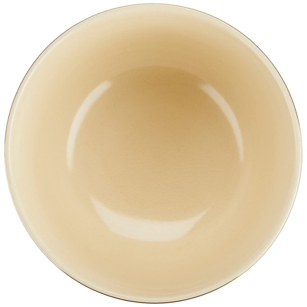 Miyachi Eikou Matcha Bowl White Size: Diameter 12.4 cm x Height 7.8 cm, Kenzan Kuzutama, Comes in a Paper Box.
