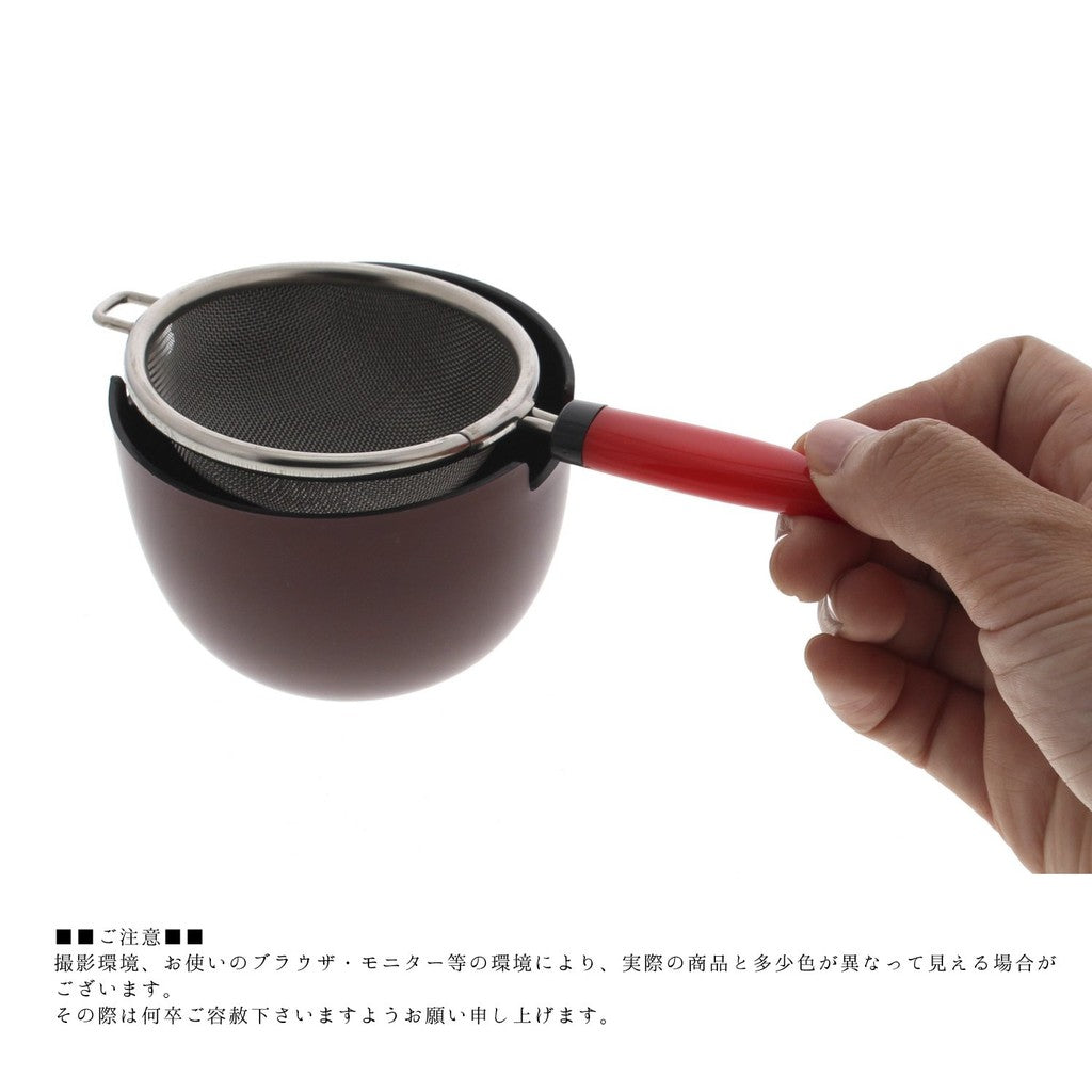 Ishida Japanese-made Tea Strainer Set Akane Made in Japan