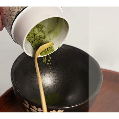 Matcha tea scoop (chashaku) - bamboo tea utensil, tea spoon (chashaku)