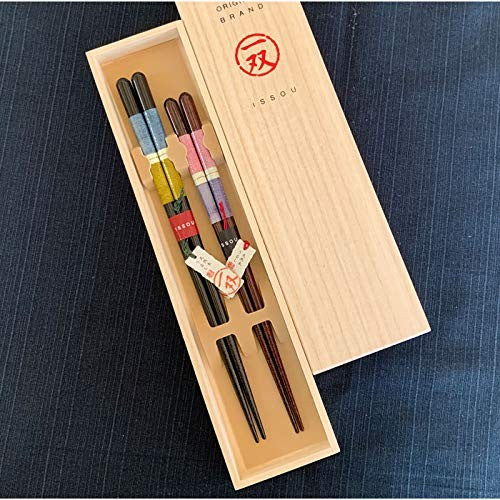 Yamaka Lacquerware Shop Arima Pair Gift Chopsticks Set Made in Japan