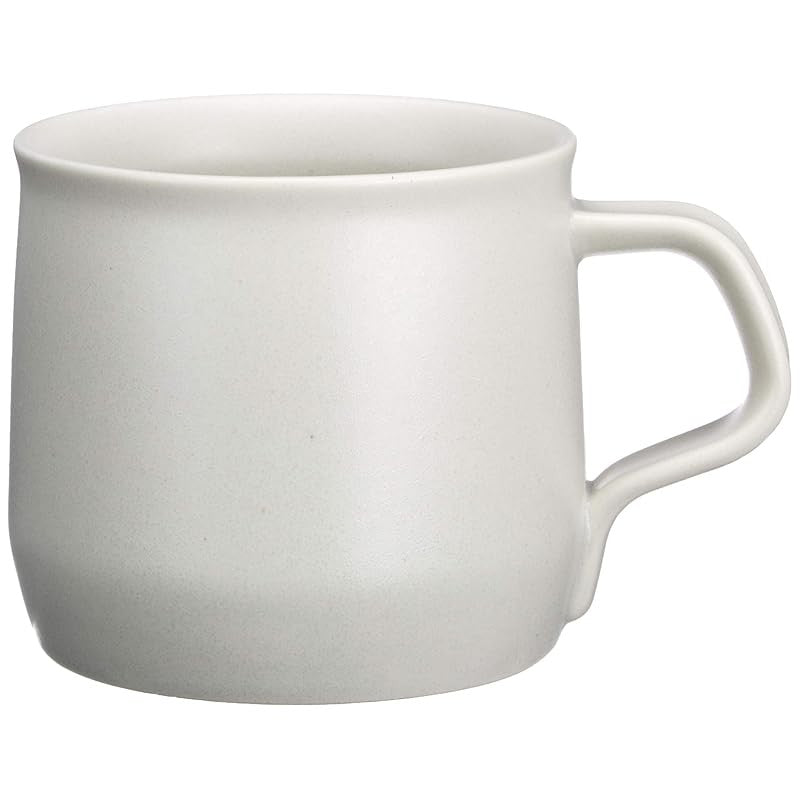 KINTO FOG Mug 270ml Ash White, Microwave and Dishwasher Safe, 26350