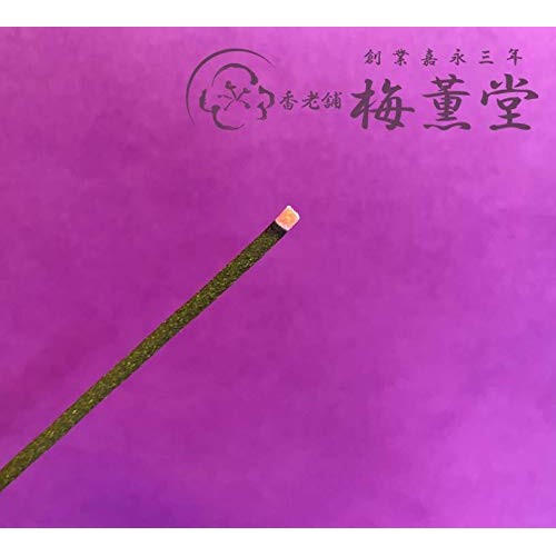 Baikundo Bikunhojun Green Tea / Made in Japan, Awaji Island, Baikundo Co., Ltd. Incense Sticks, Aromatic, Practical for Home Use, Buddhist Altar, Obon, Higan, Fragrance, Bikunhojun, Natural Ingredients (Fugen-do Specification)