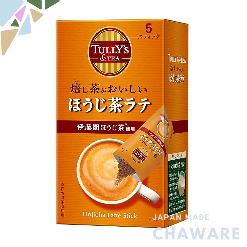 Tully's Stick Hojicha Latte 18g x 5 packets Instant Powder