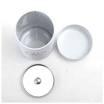 Nankai Trading Roksan Tea Canister WH Size: Approximately φ7.5 H15.5 0708-001