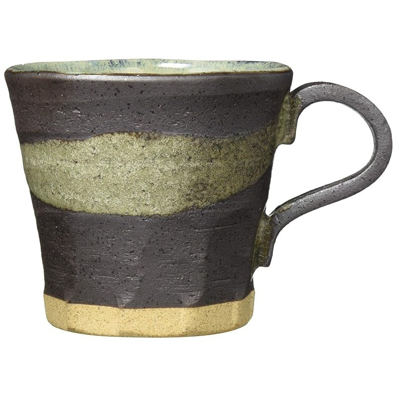 【made in japan】
Mino Ware Ceramic Mug - Japanese Style Coffee Cup with Ash Glaze, Holds 280ml, Easy to Clean, Perfect fo