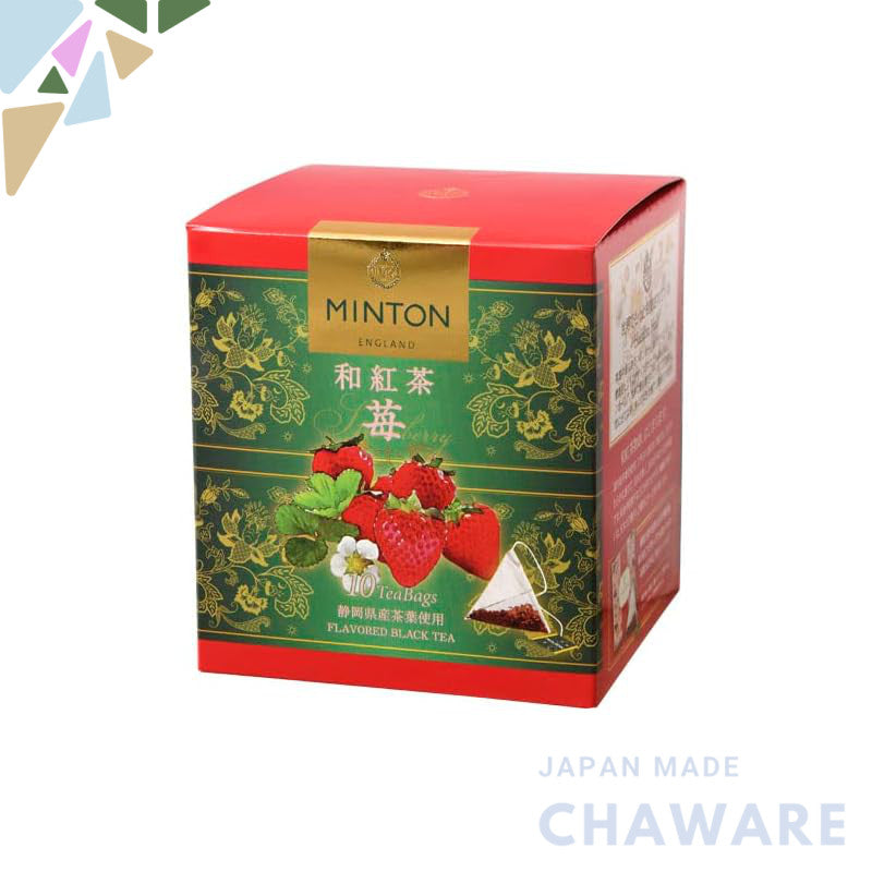 MINTON Japanese Black Tea Strawberry 10 Bags