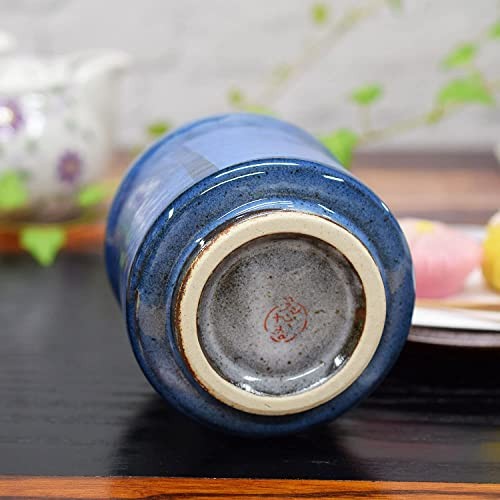 Waza no Kura Stylish Yuwan Kutani Ware Tea Cup Silver Decoration Large Tea Cup Bowl Ceramic Brand Japanese Tableware Made in Japan Birthday Gift 60th Birthday Celebration 70th Birthday Celebration 77th Birthday Celebration 80th Birthday Celebration 88th B