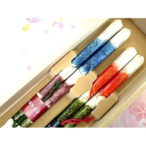 Eighth-Generation Harimaya Issō Yūshin Couple's Chopsticks in Paulownia Box, Made in Japan