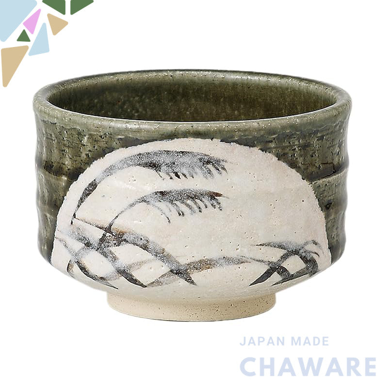Victory Matcha Bowl Gift Box Oribe Ash Tea Bowl 435396