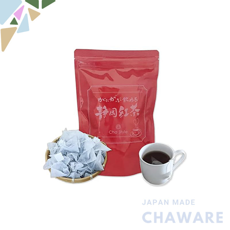 Arahataen Japanese Black Tea, Shizuoka Prefecture, Tea Bags 100g (2g x 50 bags) - Perfect for easy drinking, Shizuoka te