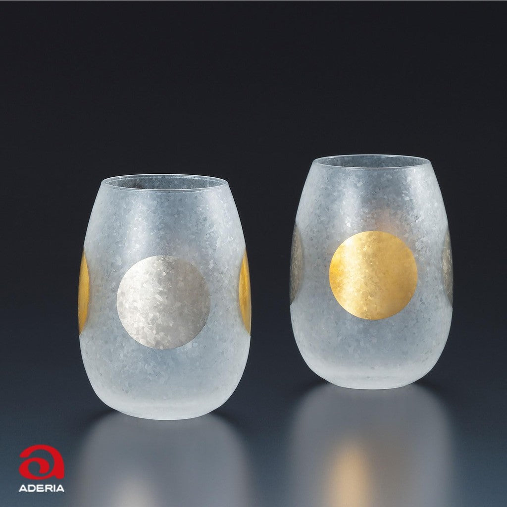 ADERIA Premium Japanese Taste Glass Set - Elegant Gift Pair for All Occasions