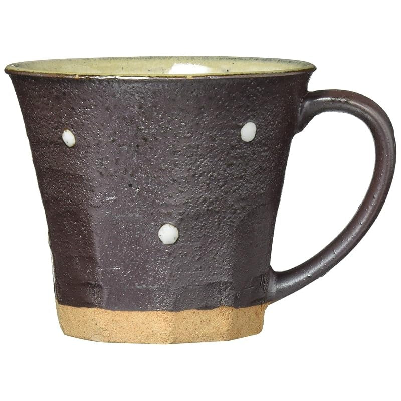 【made in japan】
Mino Ware Ceramic Mug - White Speckled Coffee Cup, 230ml Capacity, Japanese Style, Easy to Clean, Ideal 