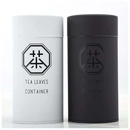 Nankai Tsusho Roksan Tea Canister BK Size: Approx. φ7.5 H15.5 0708-002