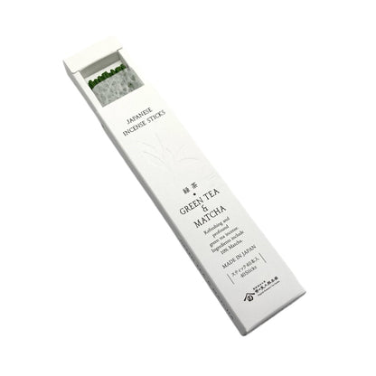 Noguchi Kumataro Tea Garden Incense Sticks - Green Tea and Matcha Scent, Approximately 40 Sticks, Sandalwood, Awaji Island, Deodorizing Aroma, Made in Japan, Gift Item
