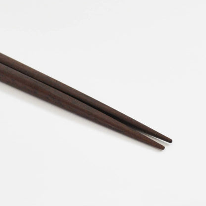 Set of Two Japanese Couple's Chopsticks with Lacquer Finish, Includes Paulownia Box and Chopstick Rests - Cherry Blossom / Hono / Hanabana Design, Made in Japan