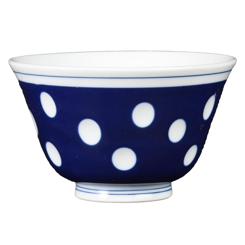 【made in japan】
Saikaitoki Arita Porcelain Sencha Teapot with Polka Dot Pattern - Model 23210. Perfect for tea enthusias