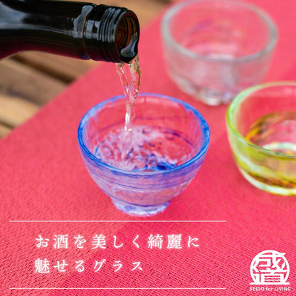 SEIDO Beidoro Ochoko Set - Kutani-style Sake Cups, Made in Japan, Packed in a Paulownia Wood Box, Perfect for Father's Day, Mother's Day, Respect for the Aged Day Gifts, Set of 5
