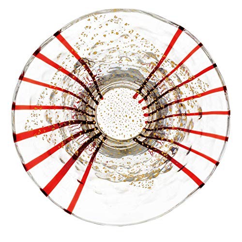 Toyo Sasaki Glass Edo Glass Yachiyo Kiln Sake Cup Hanami Sake 80ml Made in Japan Sake Glass Glass Cup Gift Present 10782