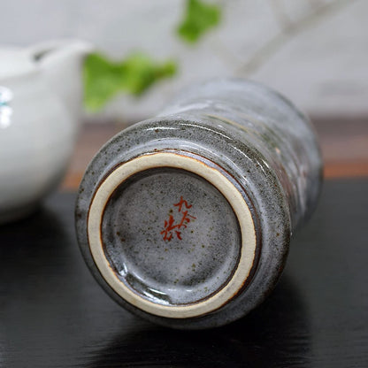 "Waza no Kura Stylish Kutani Ware Tea Cup Hane Usagi Large Tea Bowl Ceramic Brand Japanese Tableware Made in Japan"
