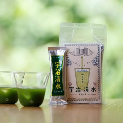 Ippodo Tea Uji Shimizu Stick Tea - 12 Sticks (4 Packs) & 400g Bag